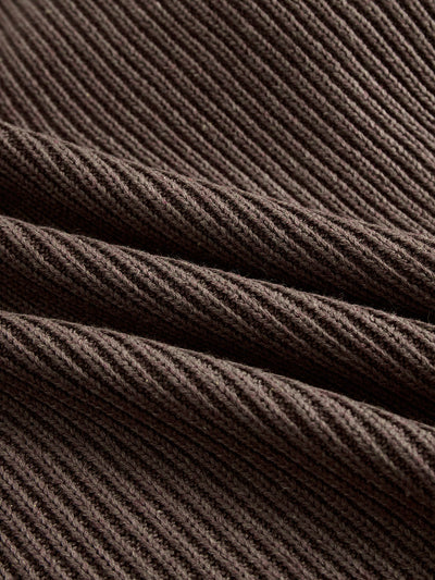 Nina | Ruffled Knit Dress