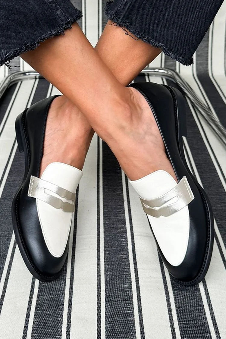 Emeryn™ | Monochrome Loafers