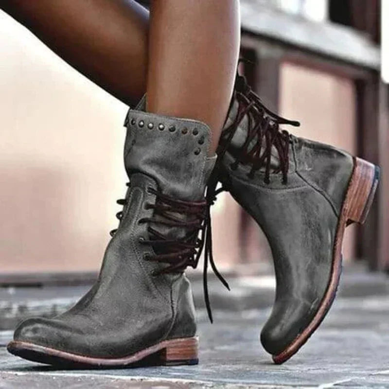 Olivia® | Stylish Leather Boots
