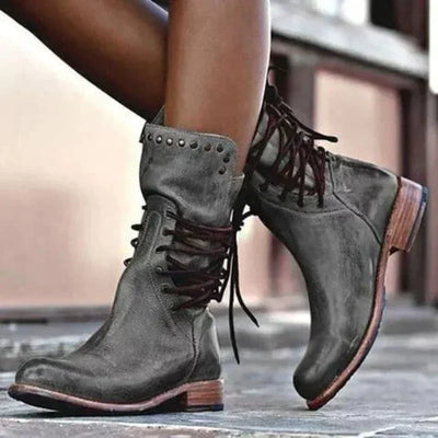 Olivia® | Stylish Leather Boots