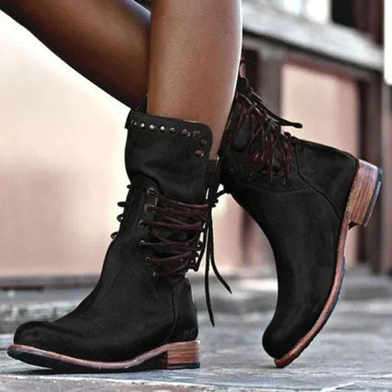Olivia® | Stylish Leather Boots
