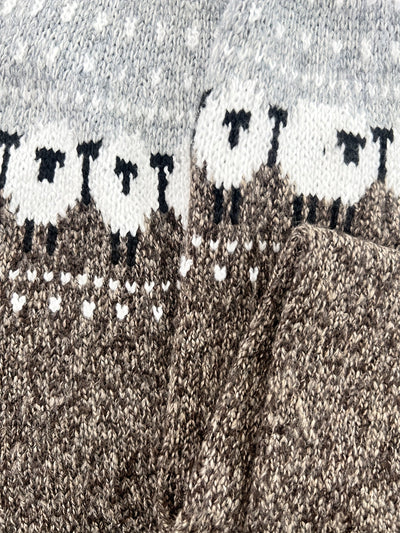 Nordic™ | Elegant Winter Sweater with Sheep Jacquard Pattern