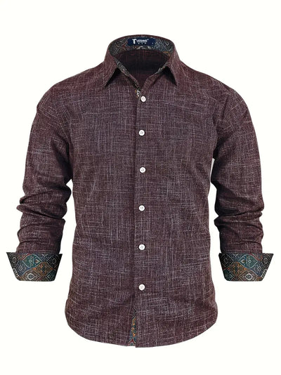 Teodoro | Long Sleeve Button-Up Shirt