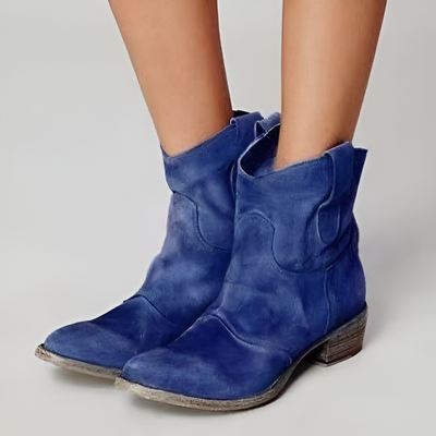 Amelia® | Chic Suede Ankle Boots
