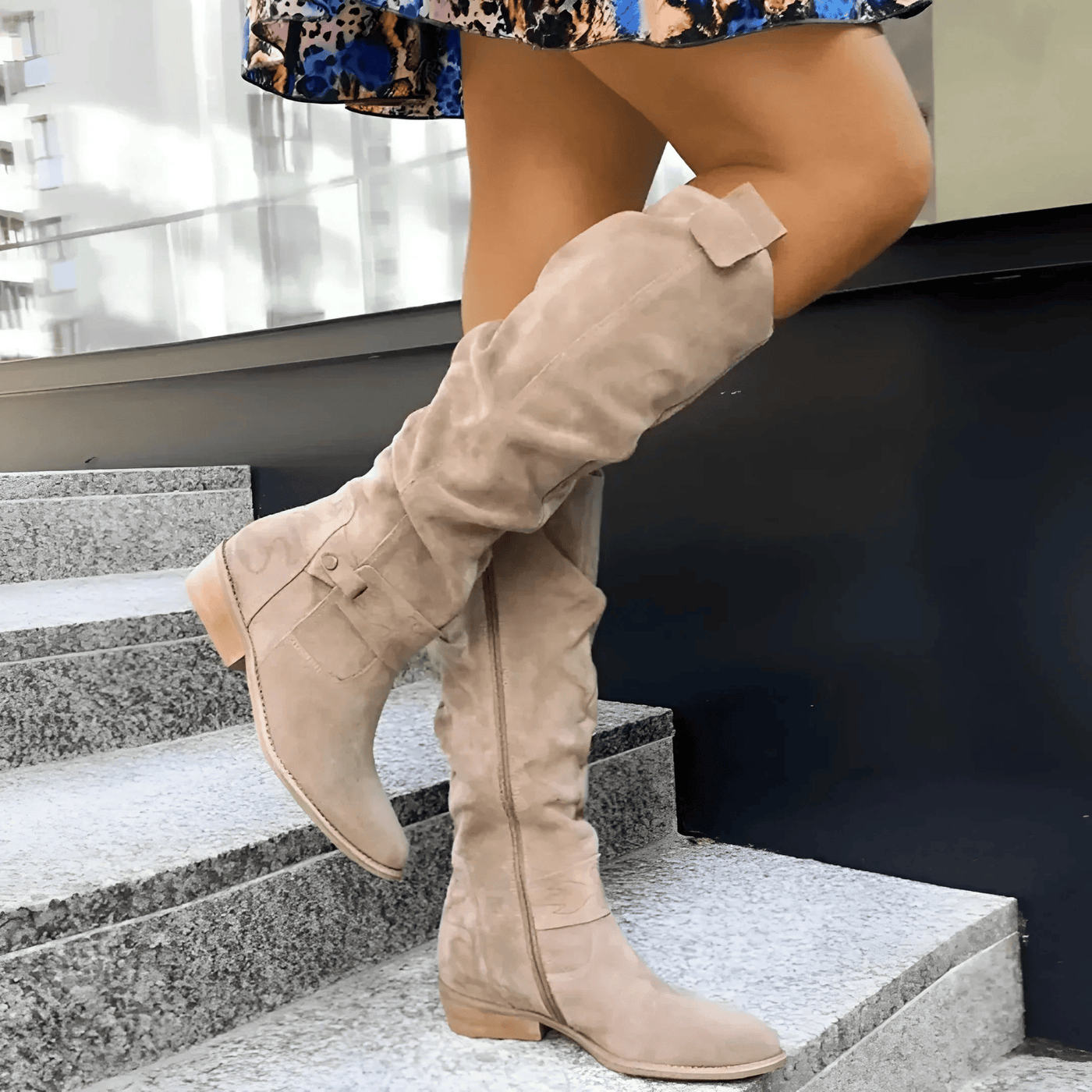 Lucy® | Stylish Suede Knee Boots
