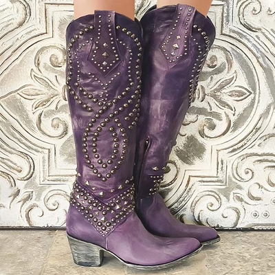 Emma® | Western Knee-High Boots