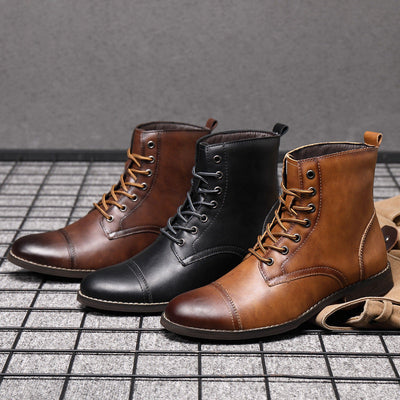 Claude | Authentic Orthopedic Leather Boots