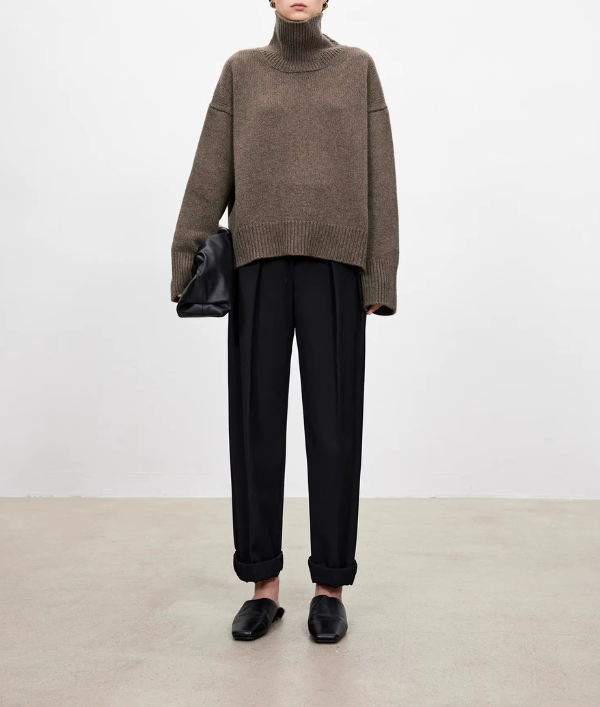 ELIANA I Pullover with Roll Neck