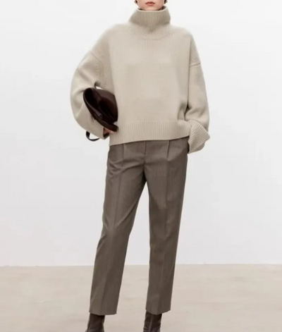 ELIANA I Pullover with Roll Neck