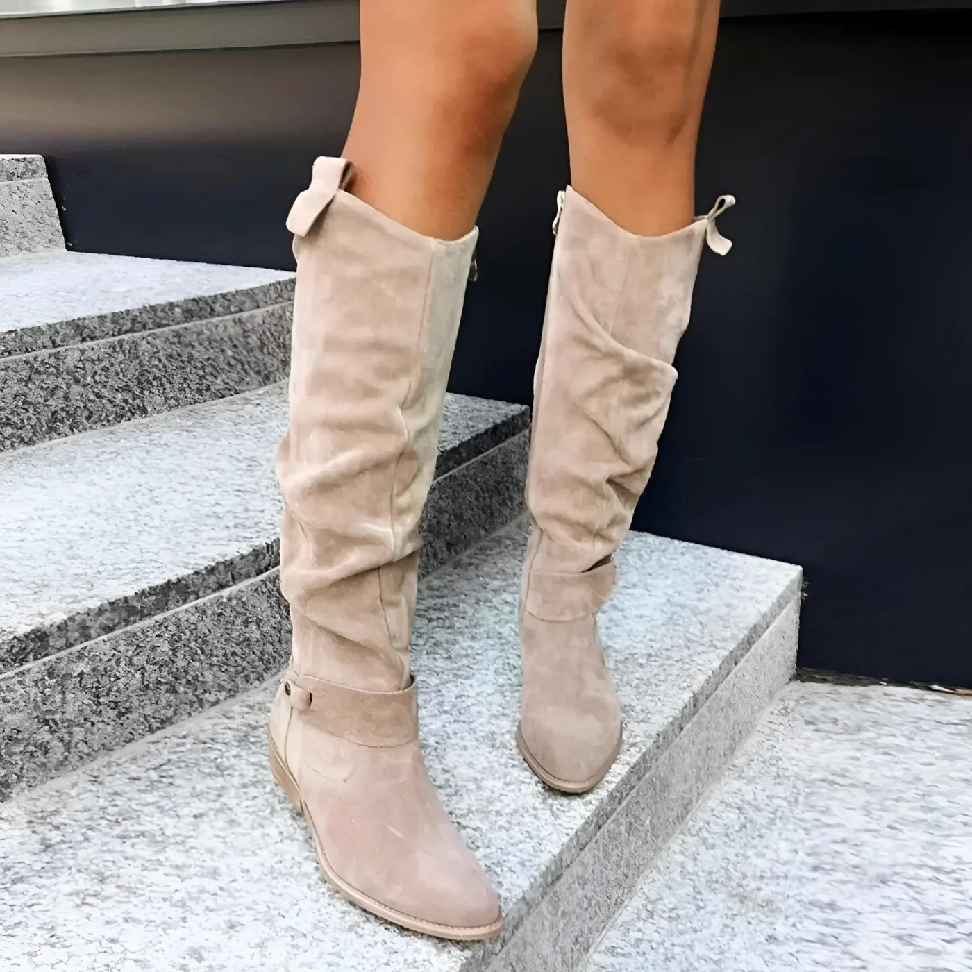 Lucy® | Stylish Suede Knee Boots