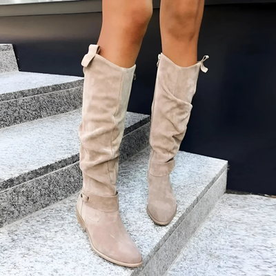 Lucy® | Stylish Suede Knee Boots