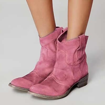 Amelia® | Chic Suede Ankle Boots