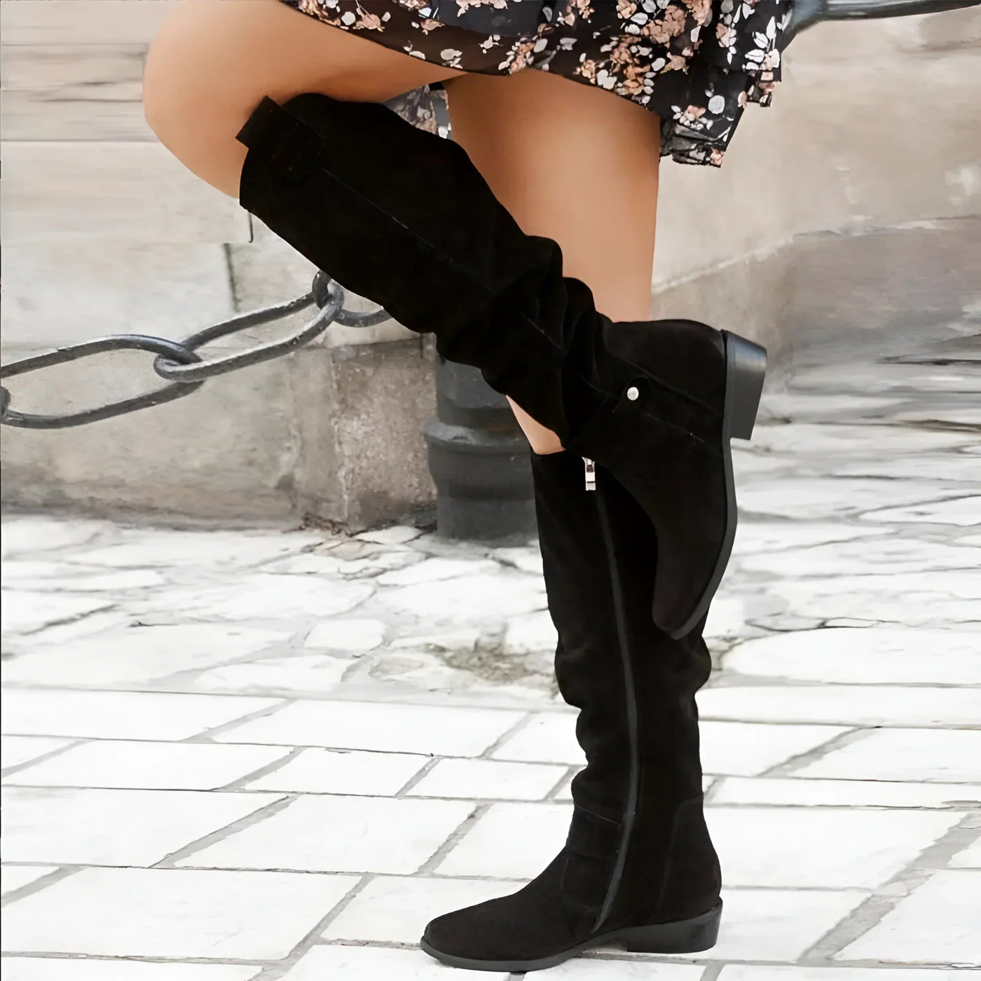 Lucy® | Stylish Suede Knee Boots