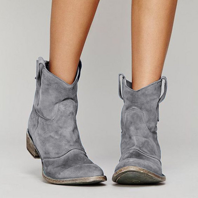 Amelia® | Chic Suede Ankle Boots