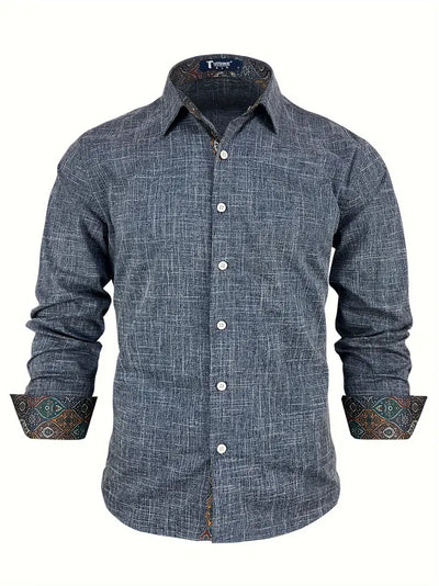 Teodoro | Long Sleeve Button-Up Shirt