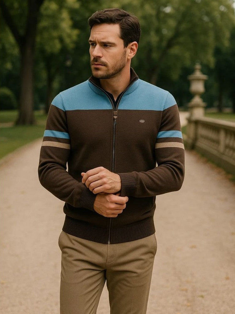 Anders™ | Knitted Cardigan with Zipper