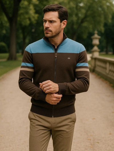 Anders™ | Knitted Cardigan with Zipper