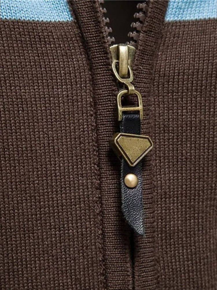 Anders™ | Knitted Cardigan with Zipper