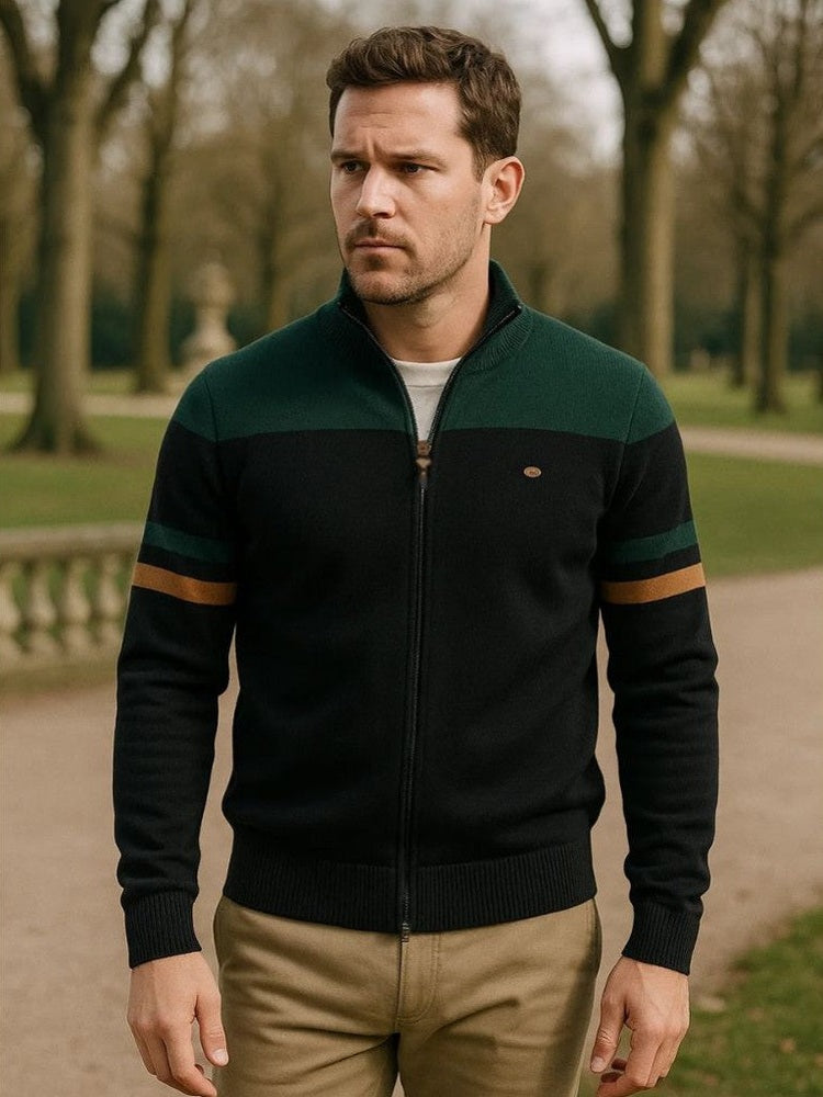 Anders™ | Knitted Cardigan with Zipper