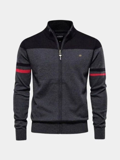 Anders™ | Knitted Cardigan with Zipper