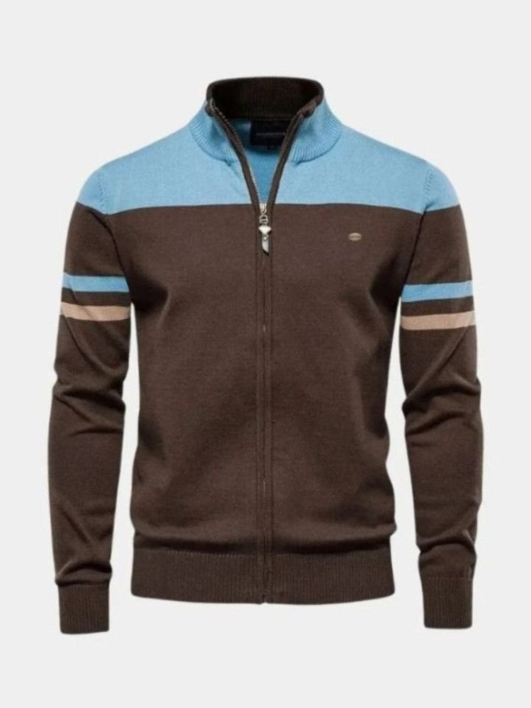 Anders™ | Knitted Cardigan with Zipper