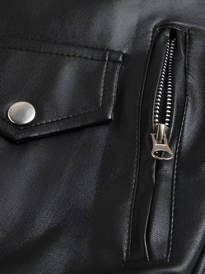 Austin™ | Classic Biker Leather Jacket