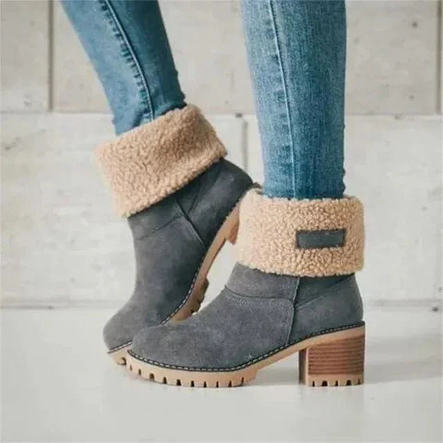 Julia® | Mid-Calf Wool Boots