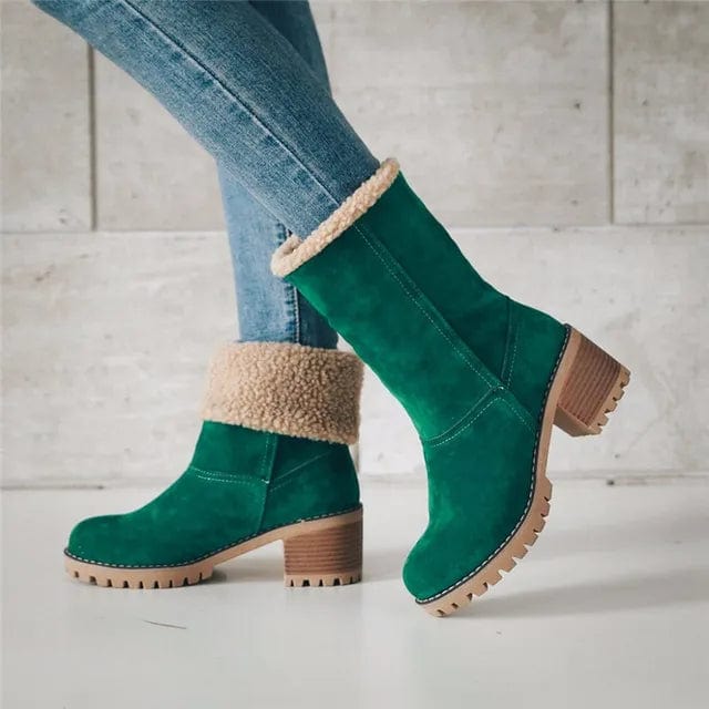 Julia® | Mid-Calf Wool Boots