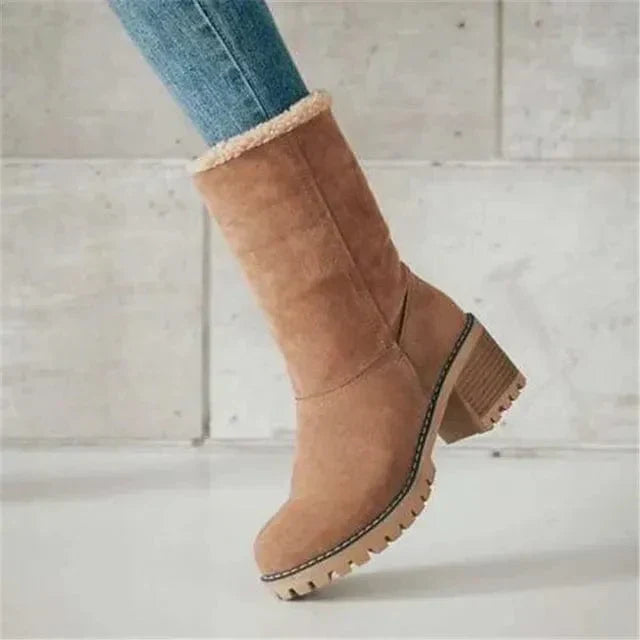 Julia® | Mid-Calf Wool Boots