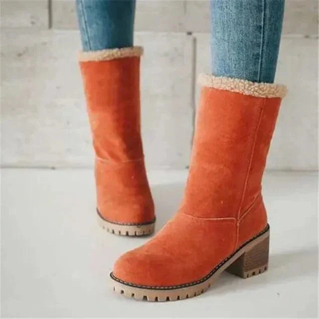 Julia® | Mid-Calf Wool Boots
