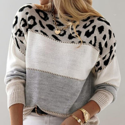 Cheyenne™ | Leopard Design Wool Sweater