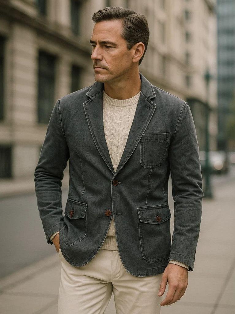 Covenant™ | Denim Blazer