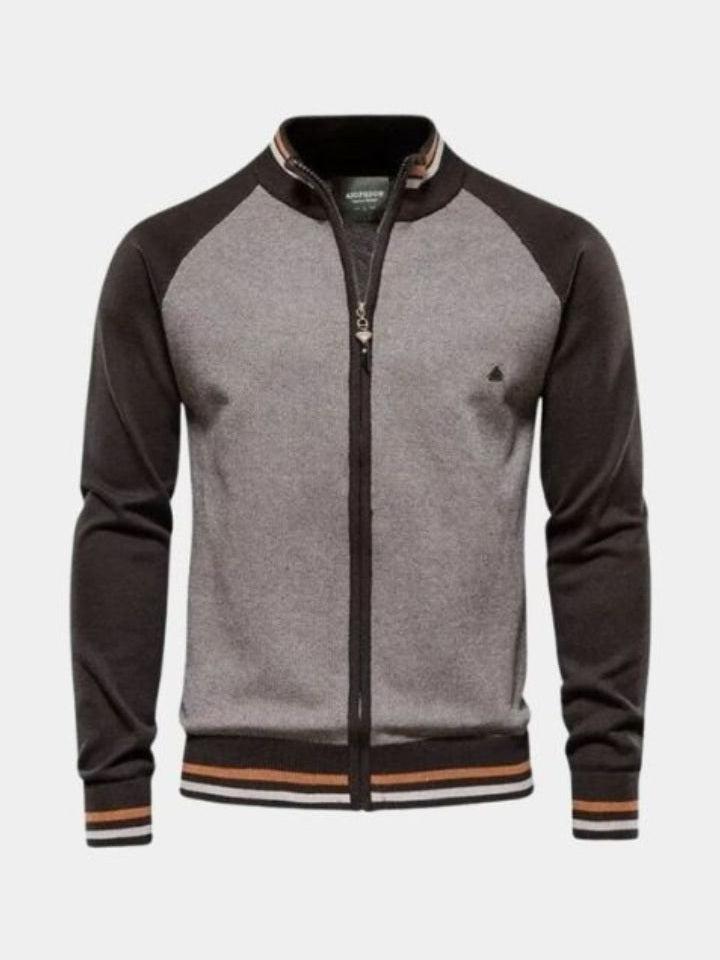 Felix™ | Wool Cardigan with Zipper