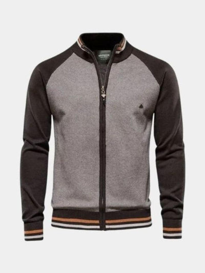 Felix™ | Wool Cardigan with Zipper