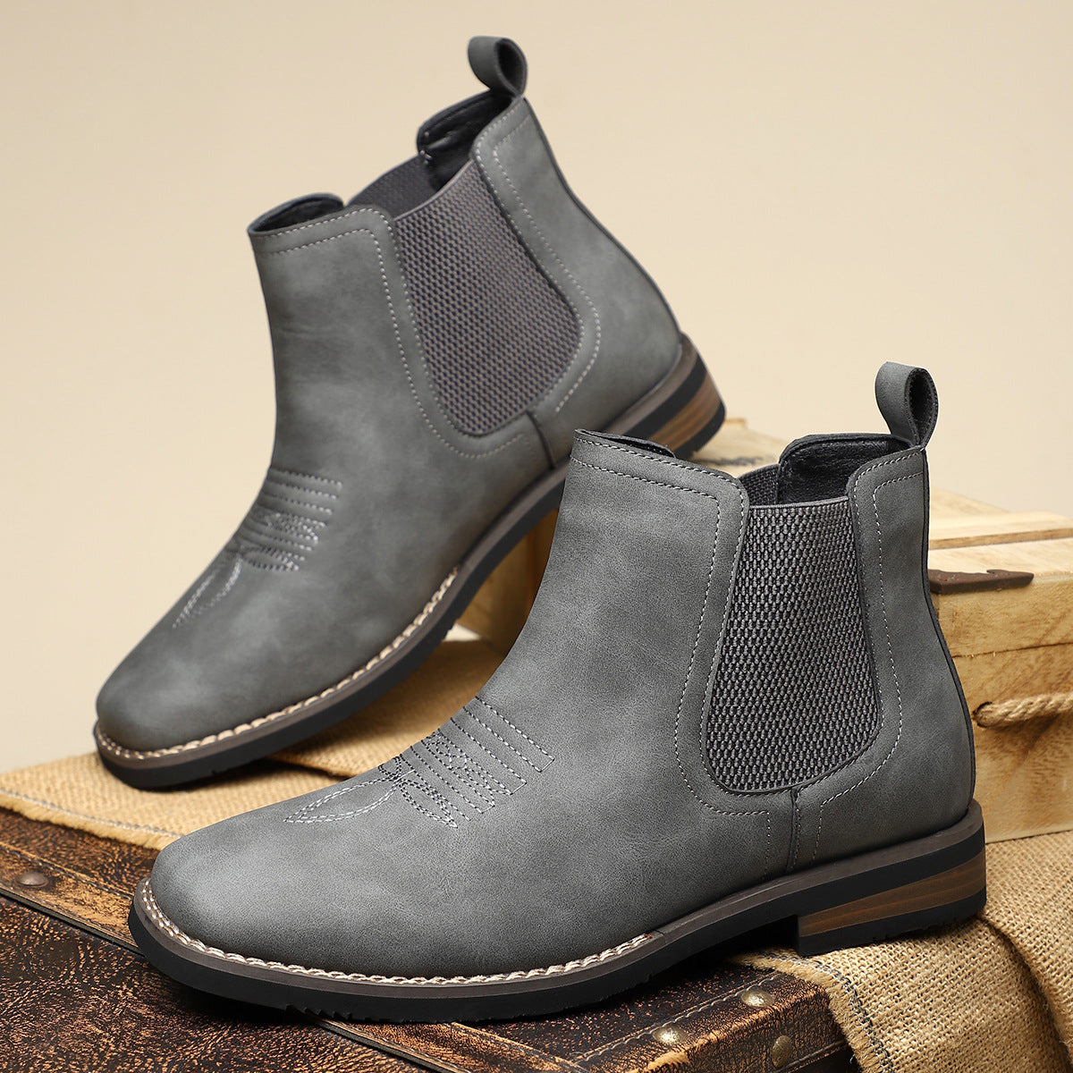 Henrik™ | Classic Leather Boots for Men
