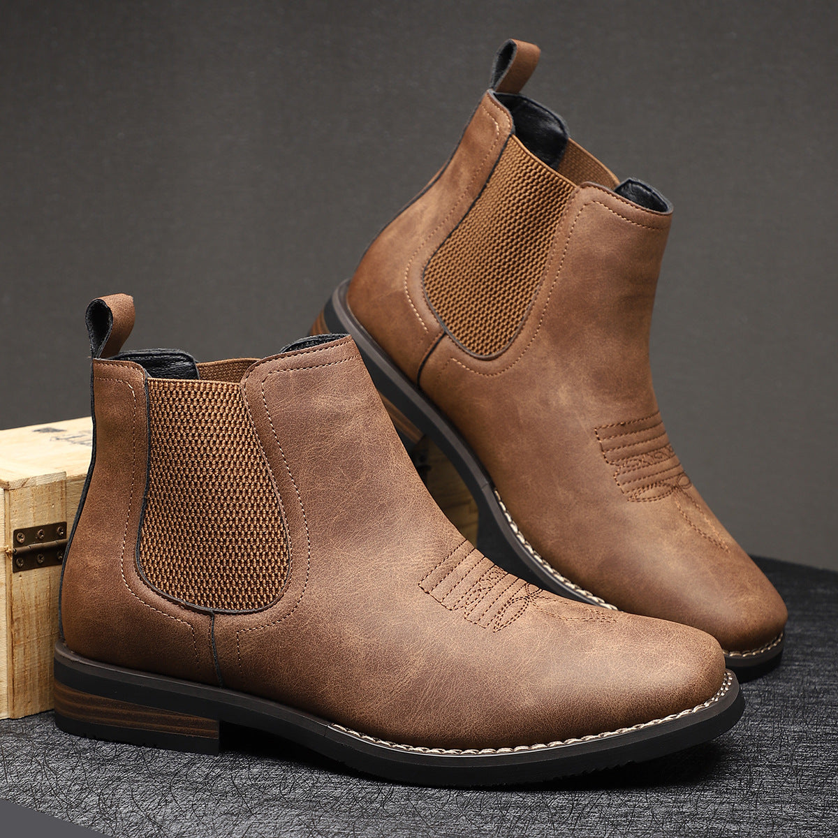 Henrik™ | Classic Leather Boots for Men