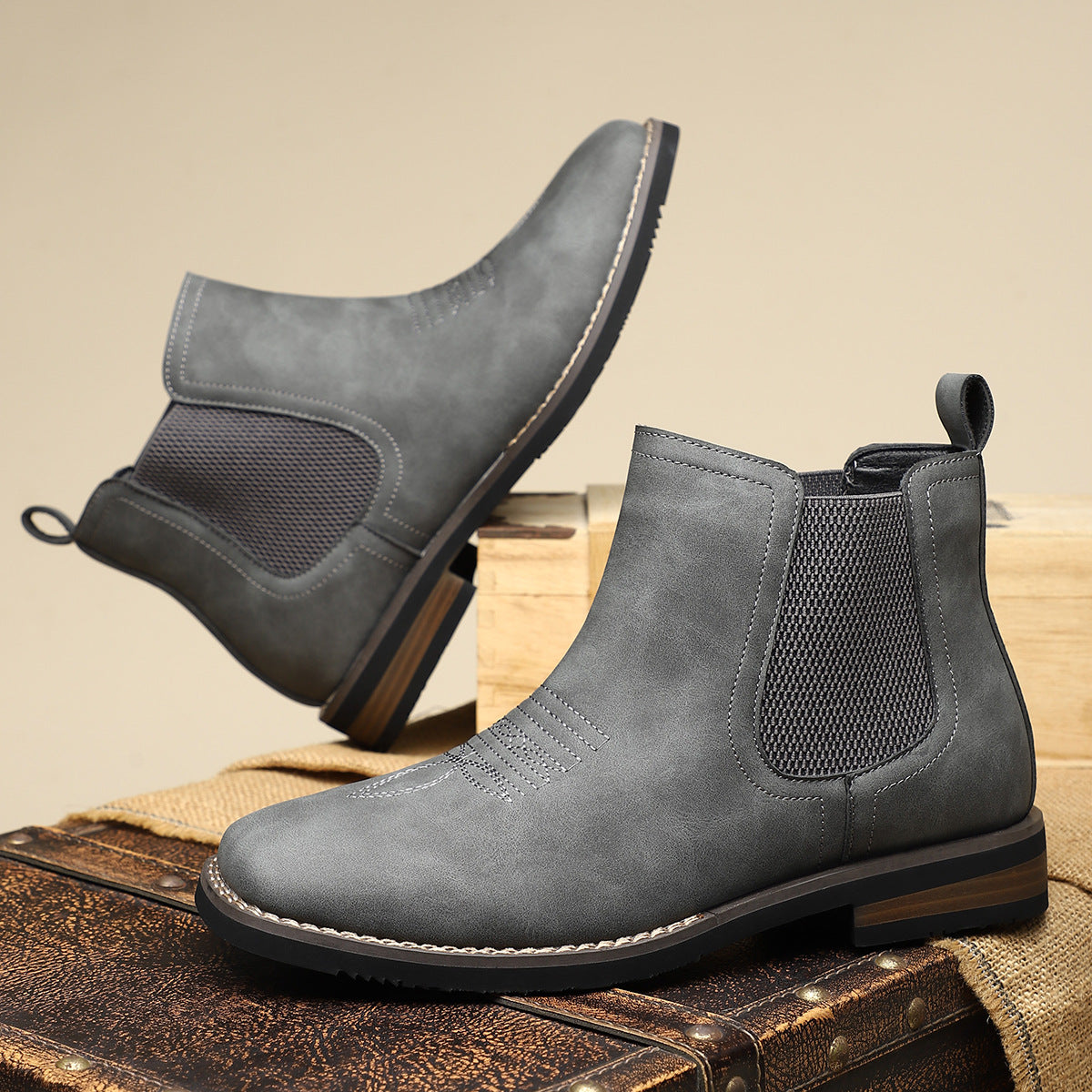 Henrik™ | Classic Leather Boots for Men