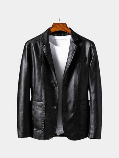 Jonas™ | Caramel Colored Leather Jacket