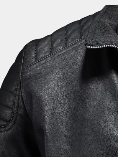 Luca™ | Cross Leather Jacket