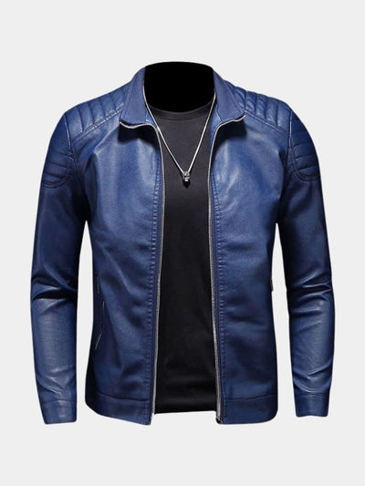 Luca™ | Cross Leather Jacket