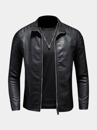 Luca™ | Cross Leather Jacket