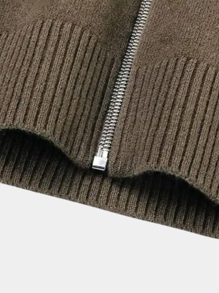Magnus™ | Cashmere Sweater with Zipper