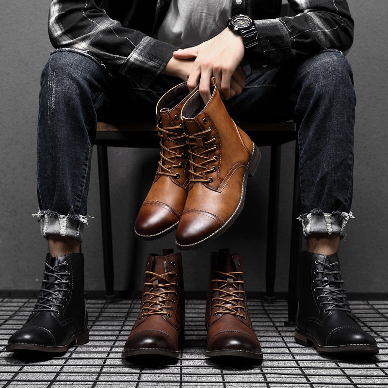 Claude | Authentic Orthopedic Leather Boots