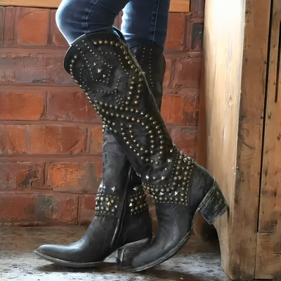 Emma® | Western Knee-High Boots