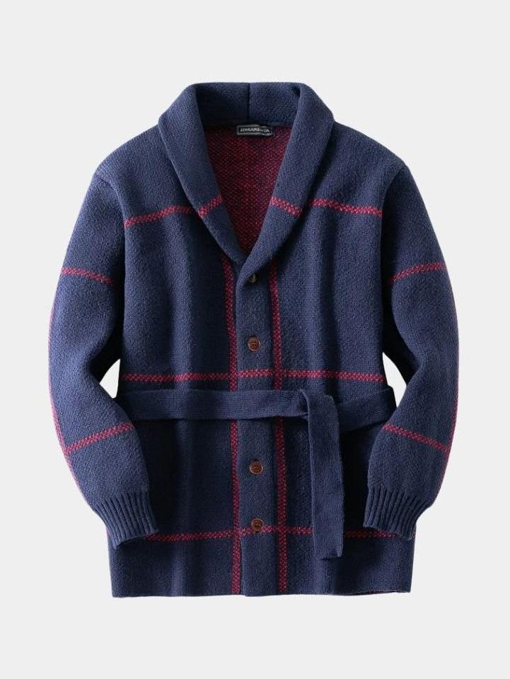 Rom™ | Knitted Coat with Belt