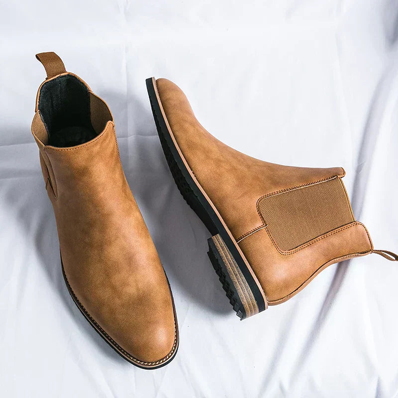 Kayden | Classic Orthopedic Leather Boots