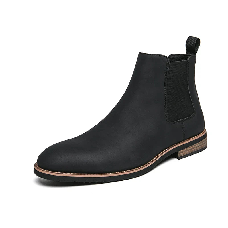 Cosmo | Classic Orthopedic Leather Chelsea Boots