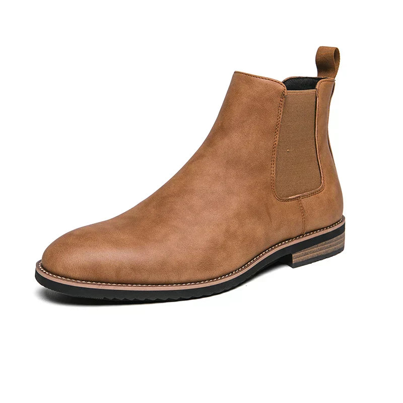 Cosmo | Classic Orthopedic Leather Chelsea Boots