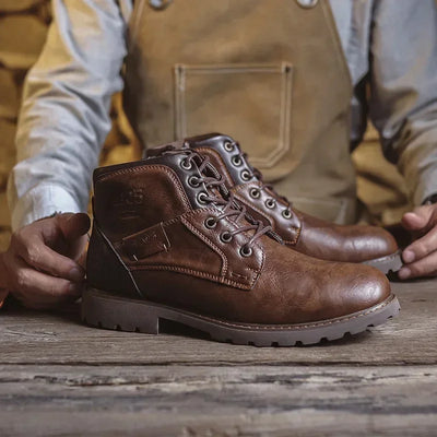 Parker | British-Style Orthopedic Leather Boots