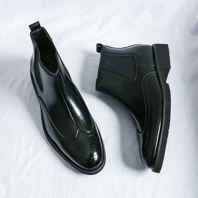 Adriel | Authentic Orthopedic Leather Chelsea Boots